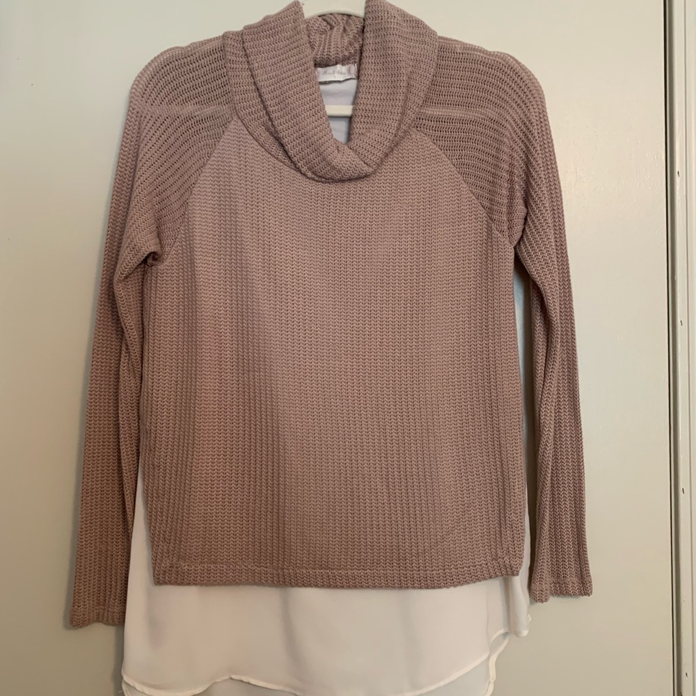 Knit turtle neck